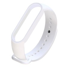 Силіконовий ремінець для Xiaomi Mi Band 7 Білий / White