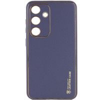 Шкіряний чохол Xshield для Samsung Galaxy S23 Сірий / Lavender Gray