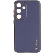 Шкіряний чохол Xshield для Samsung Galaxy S23 Сірий / Lavender Gray