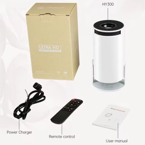 Проектор 4k Android HY300 White