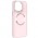 TPU чохол Bonbon Metal Style with MagSafe для Apple iPhone 13 (6.1") Рожевий / Light Pink