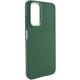 TPU чохол Bonbon Metal Style для Samsung Galaxy A34 5G Зелений / Pine green