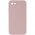 Silicone Case Square Full Camera Protective (AA) NOLOGO для Apple iPhone 7 / 8 / SE (2020) (4.7") Рожевий / Pink Sand