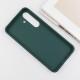 TPU чохол Bonbon Metal Style для Samsung Galaxy S24+ Зелений / Pine green
