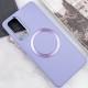 TPU чохол Bonbon Metal Style with MagSafe для Samsung Galaxy S24+ Бузковий / Dasheen