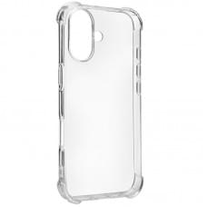 TPU чохол GETMAN Ease logo посилені кути для Apple iPhone 17 (6.3") Безбарвний (прозорий)