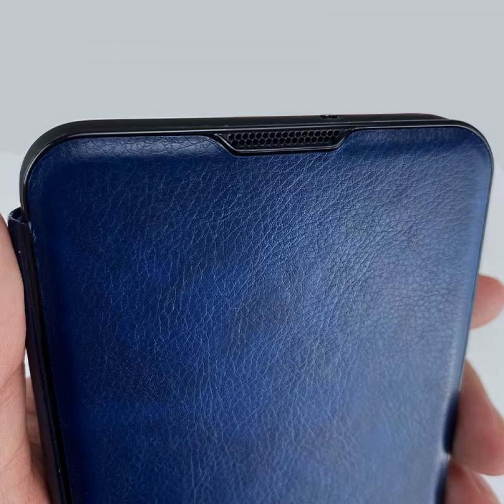 Шкіряний чохол-книжка Belora для Xiaomi Redmi 9A Midnight Blue