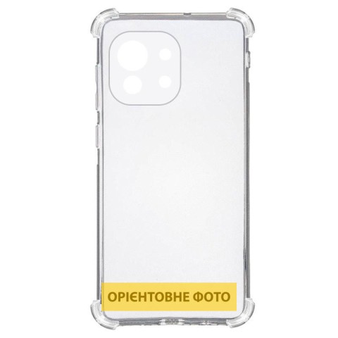 TPU чохол GETMAN Ease logo посилені кути Full Camera для Xiaomi Redmi 15 (Global) Безбарвний (прозорий)