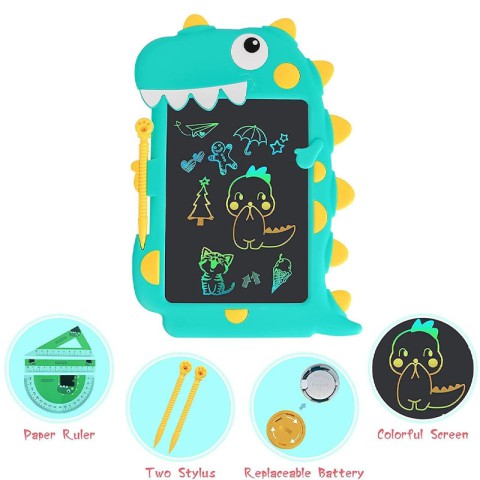 Планшет для малювання Dinosaur 8,5 дюймів Green