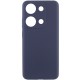 Чохол Silicone Cover Lakshmi Full Camera (AAA) для Xiaomi Redmi Note 14S Темно-синій / Midnight blue