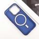 Чохол TPU+PC Lily with MagSafe для Apple iPhone 15 Pro (6.1") Deep Navy
