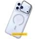 Чохол TPU+PC Jewel Sparkle with MagSafe для Apple iPhone 16 (6.1") Diamond White