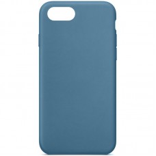 Чохол Silicone Case Full Protective (AA) NO LOGO для Apple iPhone 16e (6.1") Синій / Blue Jay