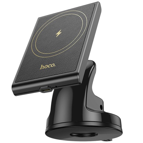 Автотримач з БЗП Hoco HW20 Precious (center console) Black