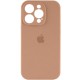 Чохол Silicone Case Full Camera Protective (AA) для Apple iPhone 14 Pro (6.1") Бежевий / Desert Gold