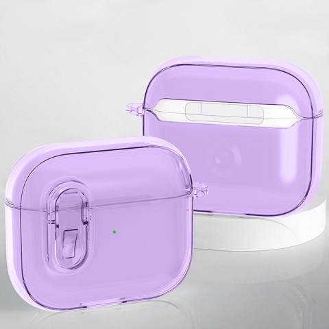 Футляр TPU Colorful для навушників Airpods 4 Purple