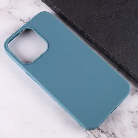 Силіконовий чохол Candy для Apple iPhone 13 Pro (6.1") Синій / Powder Blue