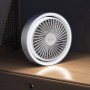 Портативний вентилятор Hoco HX22 Elegant desktop fan White