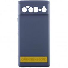 Чохол TPU GETMAN Liquid Silk Full Camera для Google Pixel 9 Pro XL Синій / Midnight Blue