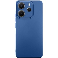 Чохол TPU GETMAN Liquid Silk Full Camera для Xiaomi Redmi Note 14 4G (Int. version) Синій / Navy blue