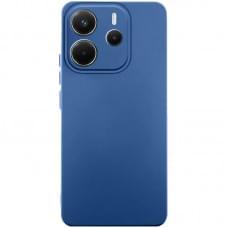 Чохол TPU GETMAN Liquid Silk Full Camera для Xiaomi Redmi Note 14 4G (Int. version) Синій / Navy blue