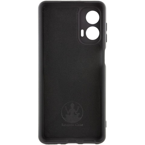Чохол Silicone Cover Lakshmi Full Camera (AA) для Motorola Moto G24 Чорний / Black