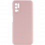 Чохол Silicone Cover Full Camera (AAA) для Xiaomi Redmi Note 10 5G / Poco M3 Pro Рожевий / Pink Sand