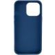TPU чохол Bonbon Metal Style для Apple iPhone 14 Pro (6.1") Синій / Cosmos blue