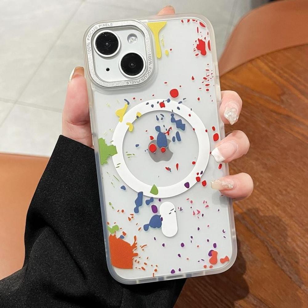 Чехол TPU+PC Flush with MagSafe для Apple iPhone 15 (6.1")