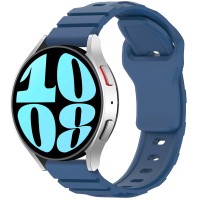 Силіконовий ремінець Defense для Smart Watch 20mm Blue