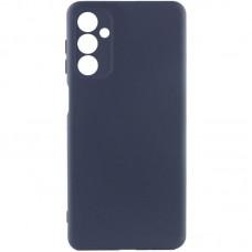 Чохол TPU GETMAN Liquid Silk Full Camera для Samsung Galaxy M34 5G Синій / Midnight Blue