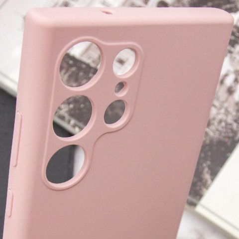 Чохол Silicone Cover Lakshmi Full Camera (AAA) для Samsung Galaxy S26 Ultra Рожевий / Pink Sand