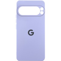 Чохол Silicone Cover Lakshmi Full Camera (AAA) with Logo для Google Pixel 9 Pro Бузковий / Dasheen