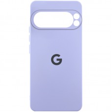 Чохол Silicone Cover Lakshmi Full Camera (AAA) with Logo для Google Pixel 9 Pro Бузковий / Dasheen