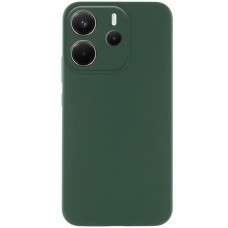 Чохол Silicone Cover Lakshmi Full Camera (AA) для Xiaomi Redmi Note 14 4G (Int. version) Зелений / Dark green