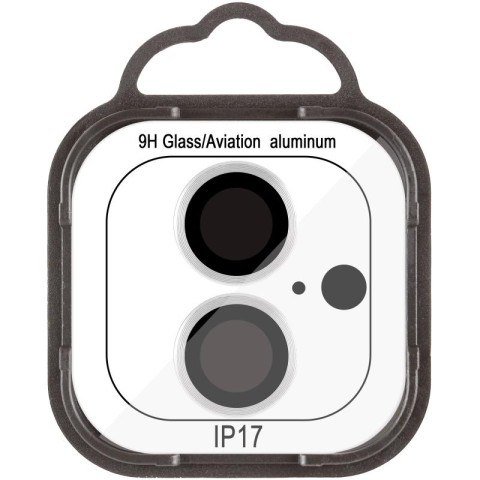 Захисне скло Metal Classic на камеру (у упак.) для Apple iPhone 17 (6.3") Срібний / Silver