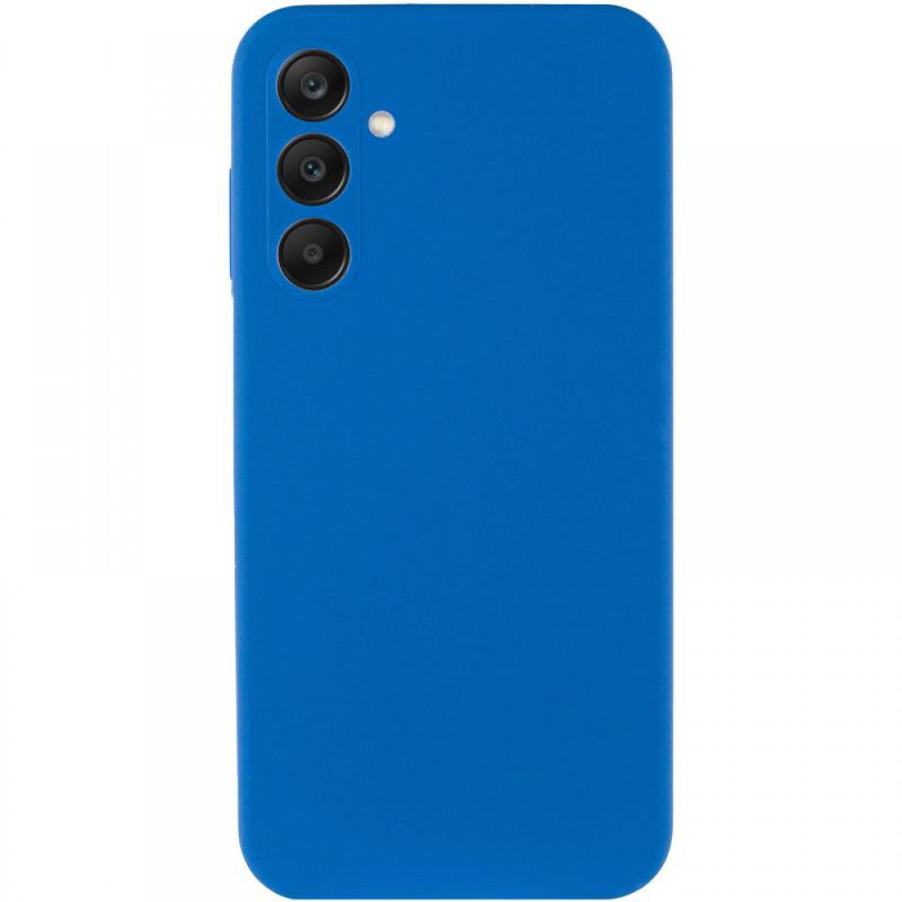Чохол Silicone Cover Ummi Lakshmi Full Camera (AA) для Samsung Galaxy A26 5G Синій / Navy Blue