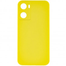 Чохол Silicone Cover Lakshmi Full Camera (AAA) для Oppo A57s / A77s Жовтий / Yellow