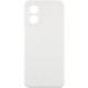 Силіконовий чохол Candy Full Camera для Oppo A38 / A18 Білий / White