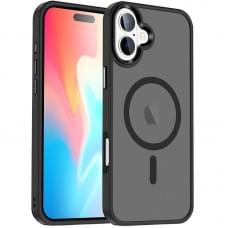 Чохол Ummi Colorful with MagSafe для Apple iPhone 16 Plus (6.7") Чорний / Black