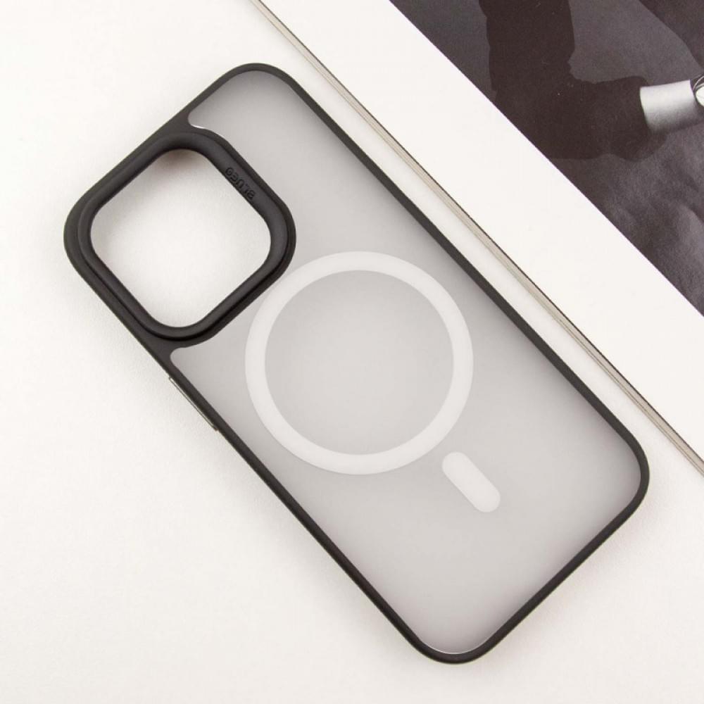 TPU+PC чехол Blueo Skin Friendly Frosted with MagSafe для Apple iPhone 15 Pro Max (6.7")