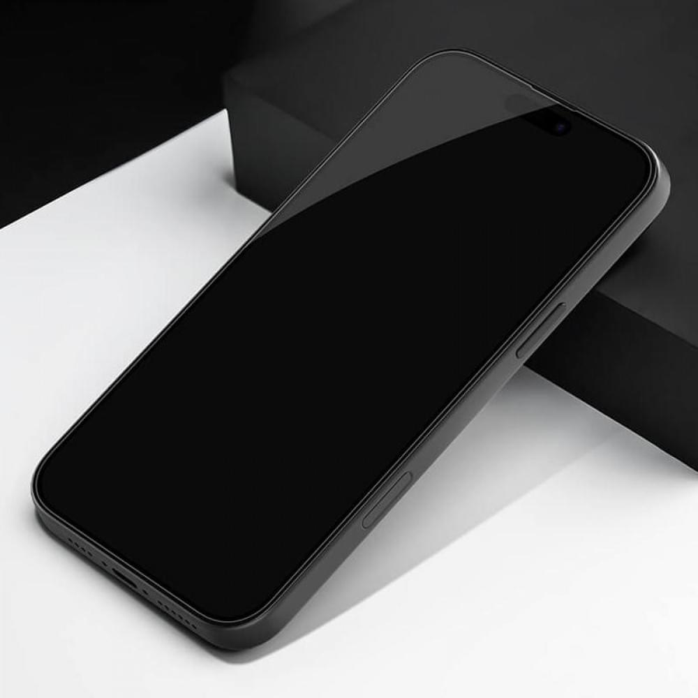 Защитное стекло Nillkin (CP+ max 3D) (full glue) для Apple iPhone 16 Pro (6.3")