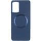 TPU чохол Bonbon Metal Style with MagSafe для Samsung Galaxy A15 4G/5G / M15 5G Синій / Cosmos Blue