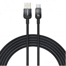 Дата кабель Baseus Discolor Series Fast Charging USB to Type-C 100W (1m) (P10374903) Cluster Black