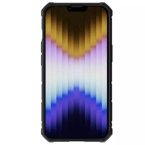 TPU+PC чохол Nillkin CamShield Armor Pro no logo (шторка на камеру) для Apple iPhone 14 / 13 (6.1") Синій
