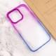 Чохол TPU+PC Fresh sip series для Apple iPhone 13 Pro Max (6.7") Синій / Фіолетовий