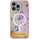 Чохол TPU+PC Flush with MagSafe для Apple iPhone 16 (6.1") Baby pink