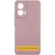 Чохол Silicone Cover Lakshmi Full Camera (AAA) для Motorola Moto G55 5G Рожевий / Pink Sand