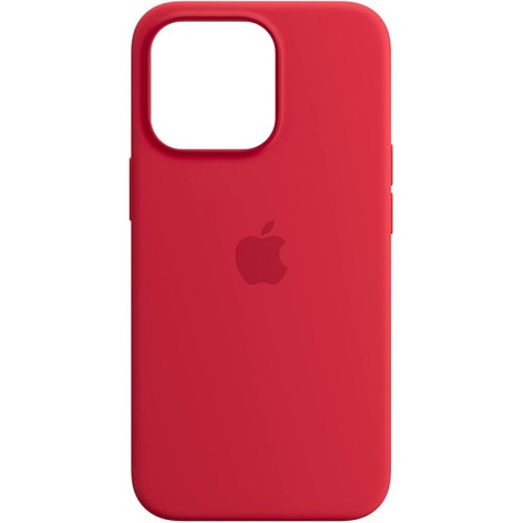 Чохол Silicone case (AAA) with Magsafe and Animation для Apple iPhone 14 Pro (6.1") Червоний / Red
