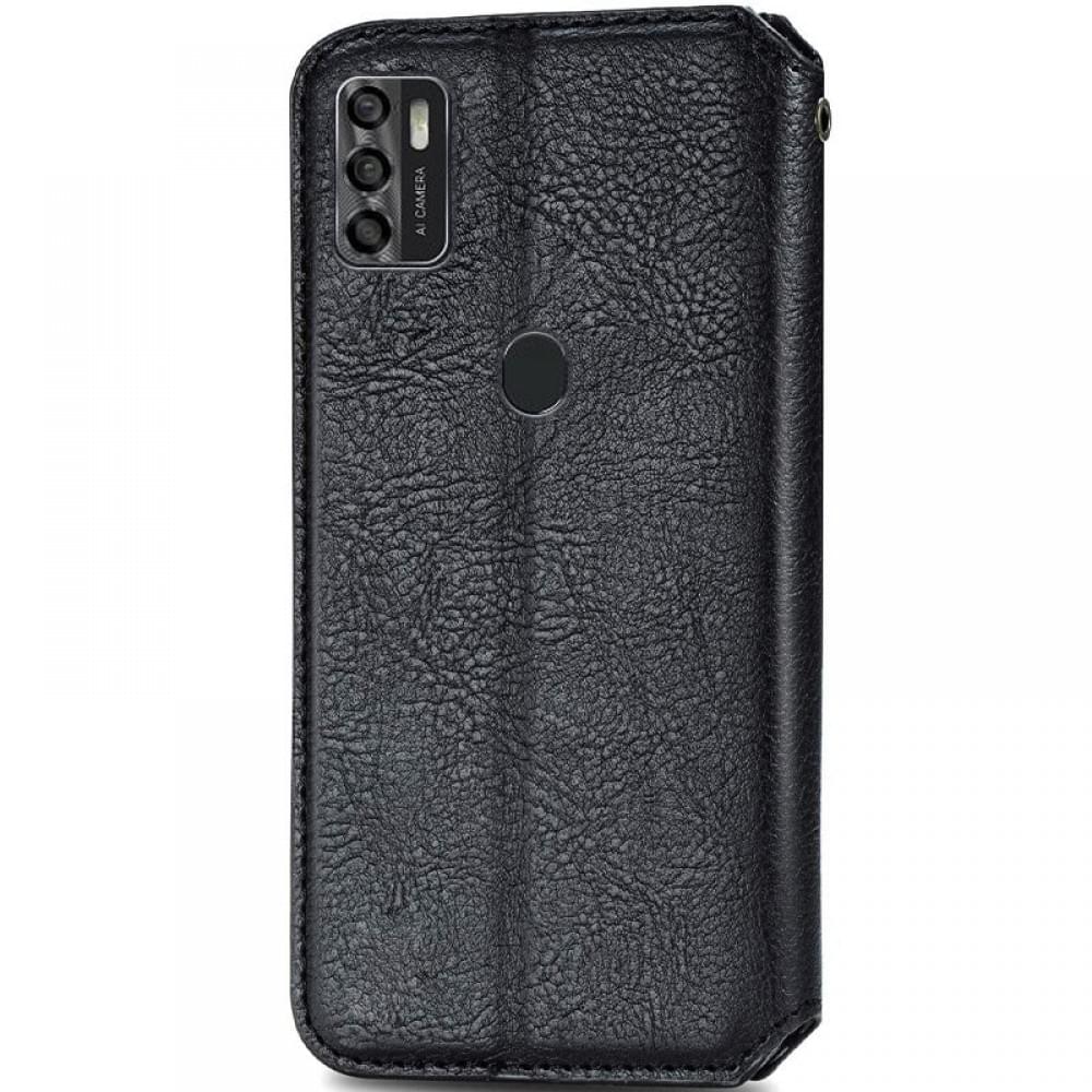 Кожаный чехол-книжка GETMAN Cubic (PU) для ZTE Blade A7s (2020)